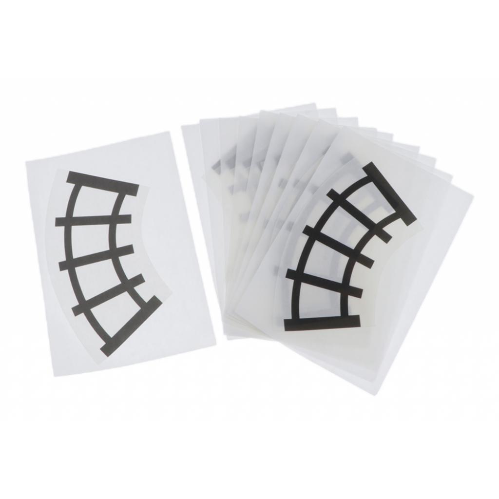 10 sheets traffic life sign mark symbol stickers for scrapbooking diary