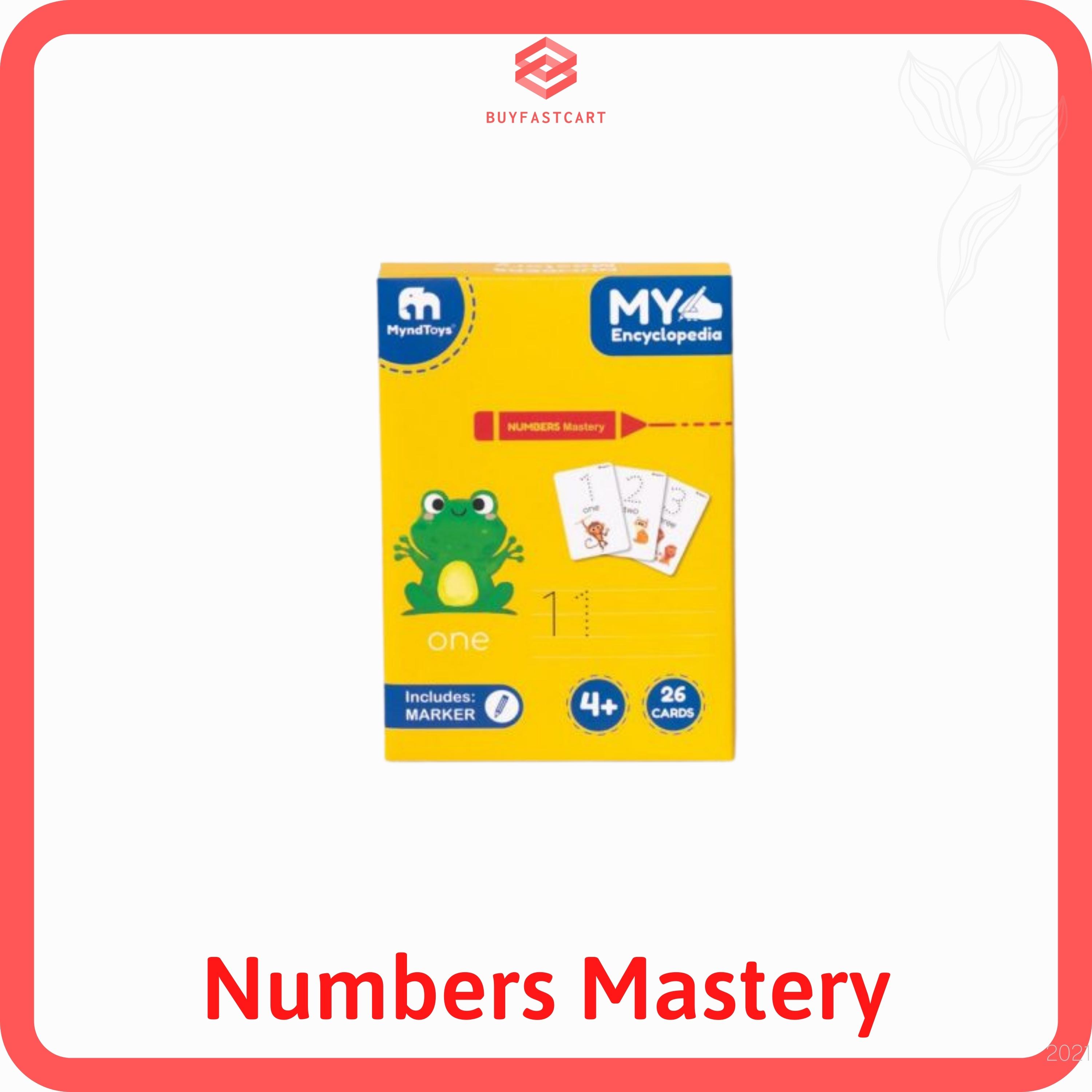 Đồ chơi giáo dục trẻ em MyndToys Encyclopedia - Numbers Mastery phát triển kĩ năng thông minh sáng tạo