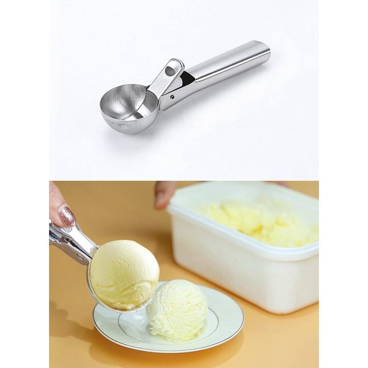 Muỗng Múc Kem Inox 304 Không Gỉ
