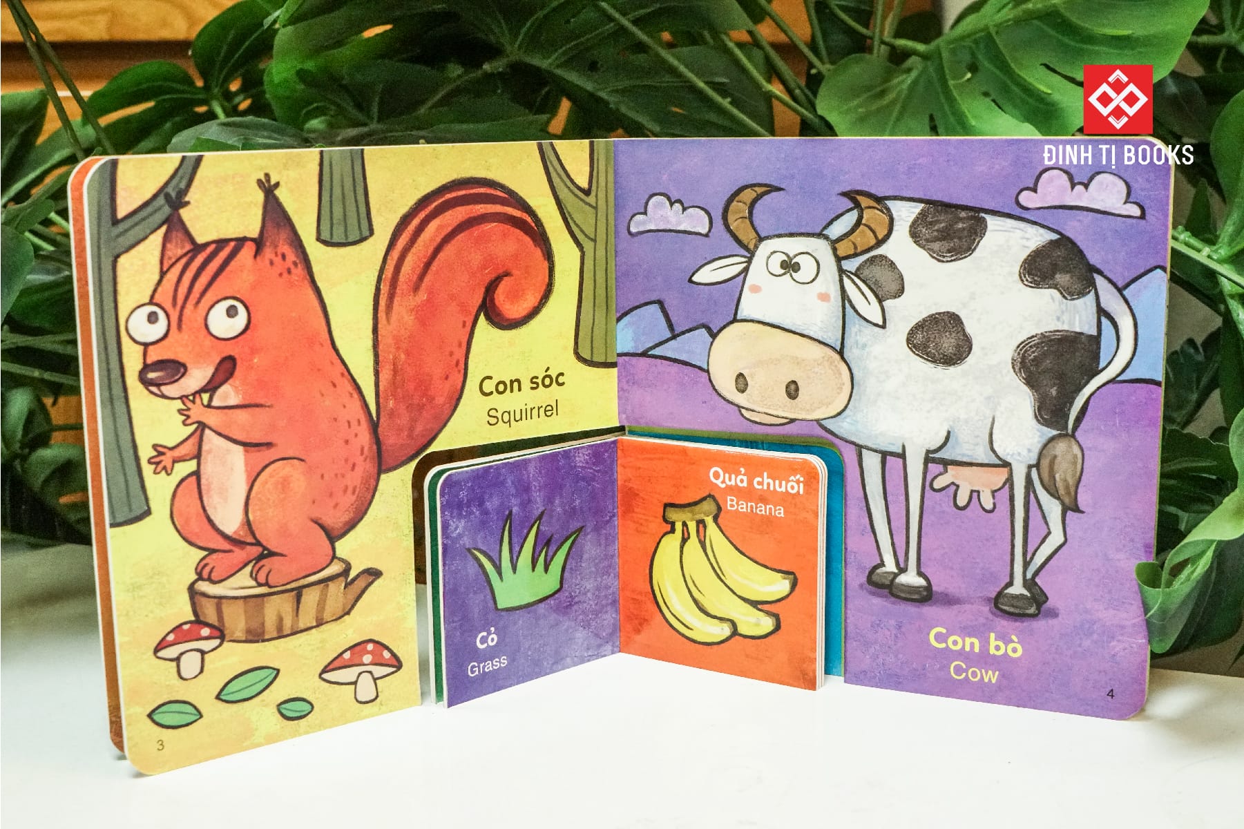 Sách - bộ sách to ôm sách nhỏ dành cho trẻ 3-6 tuổi - Đinh Tị Books