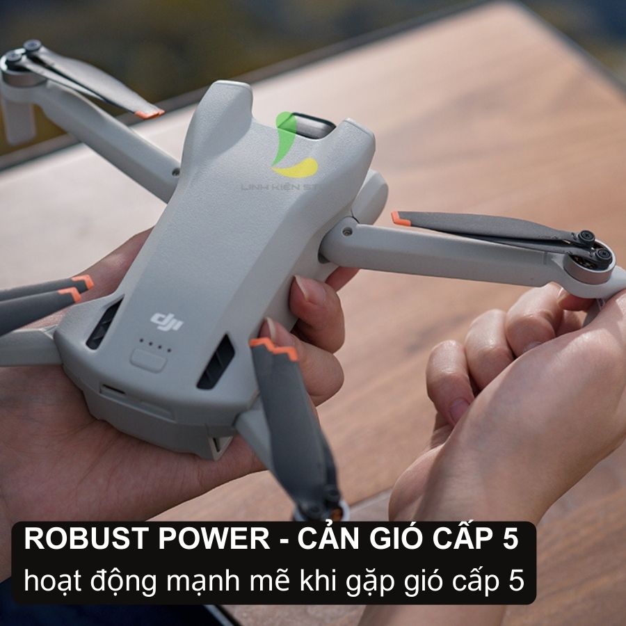Flycam DJI Mini 3 - Máy bay camera 4K HDR sắc nét, công nghệ truyền video O2 khoảng cách tối đa 10km - Hàng chính hãng