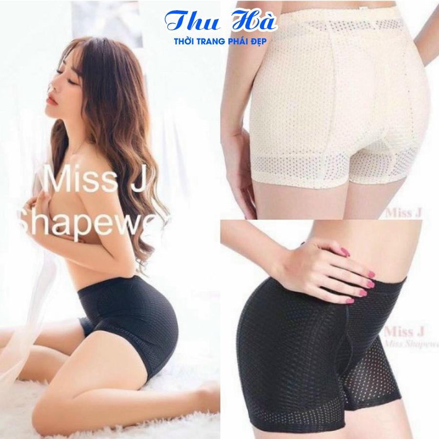 Quần độn Mông và Hông Thu Hà, quần lót định hình chất liệu Thun Thông Hơi siêu thoáng mát