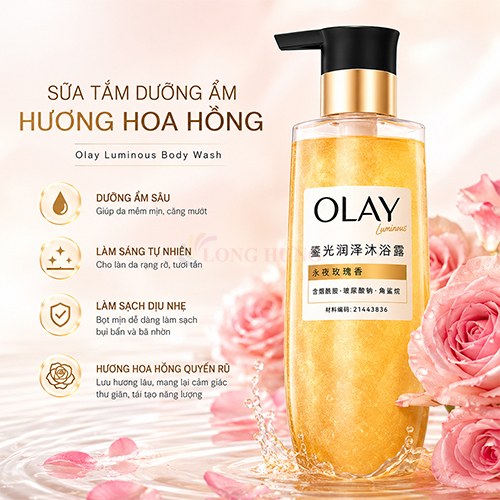 Sữa tắm Olay Luminous Body Wash (350g) - Hàng chính hãng