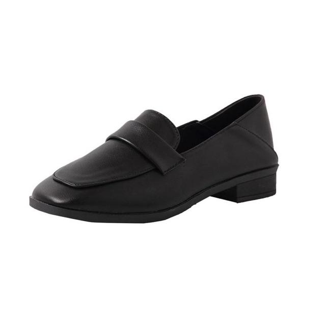 CÓ SẴN  boots cổ ngắn da lỳ