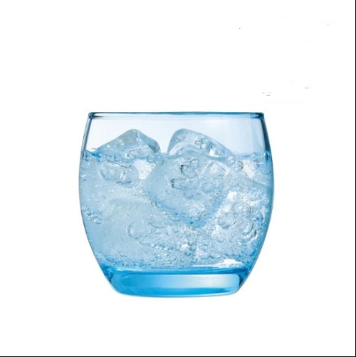 Ly Thủy Tinh  Salto Ice Blue Rock 320ml | Thủy Tinh Màu Cao Cấp