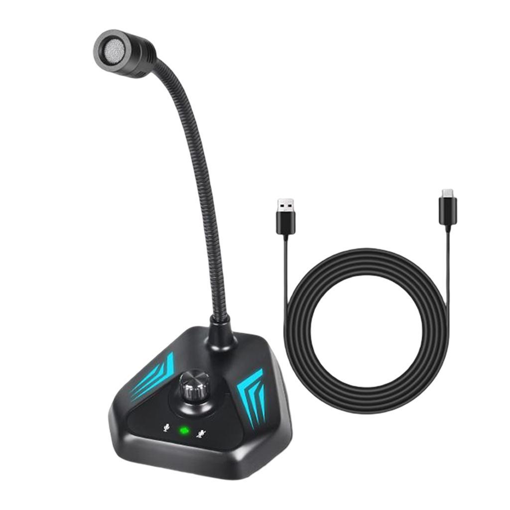 USB Computer Microphone for Windows Laptop Mic for Chatting PC Laptop