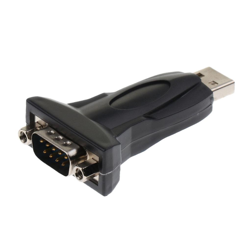 USB 2.0 to RS232 Serial DB9 Adapter Converter Plug 480Mbps for Computer