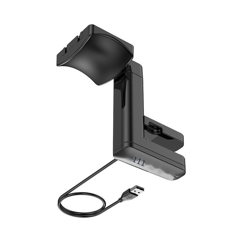 Móc treo tai nghe phong cách mới nhất Chân đế tai nghe miễn phí đấm khung xoay bàn máy tính USB mở rộng móc tai nghe