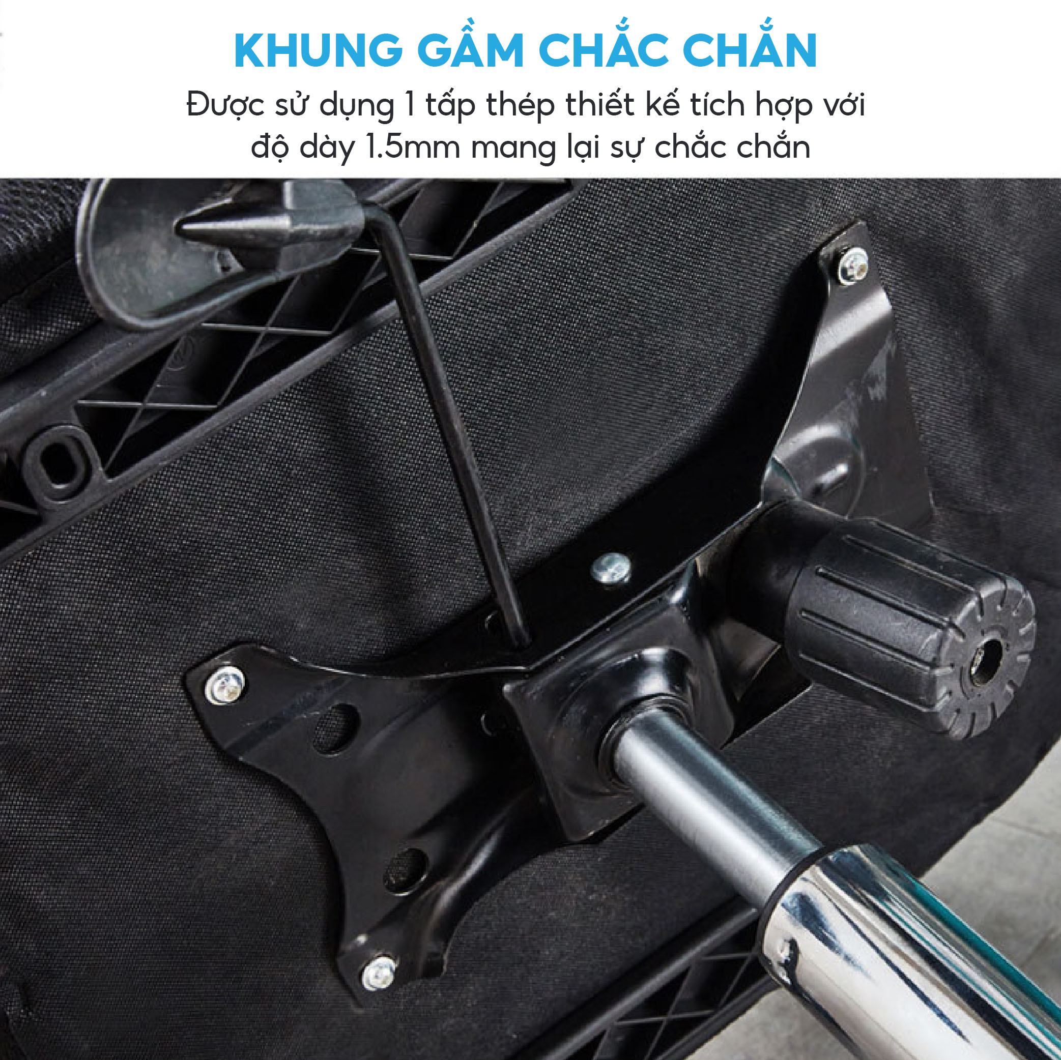 Ghế Xoay Văn Phòng Cao Cấp Takara Lưng Vải Lưới Thoáng Khí VPX-12, Có Tựa Đầu Nệm Lưng