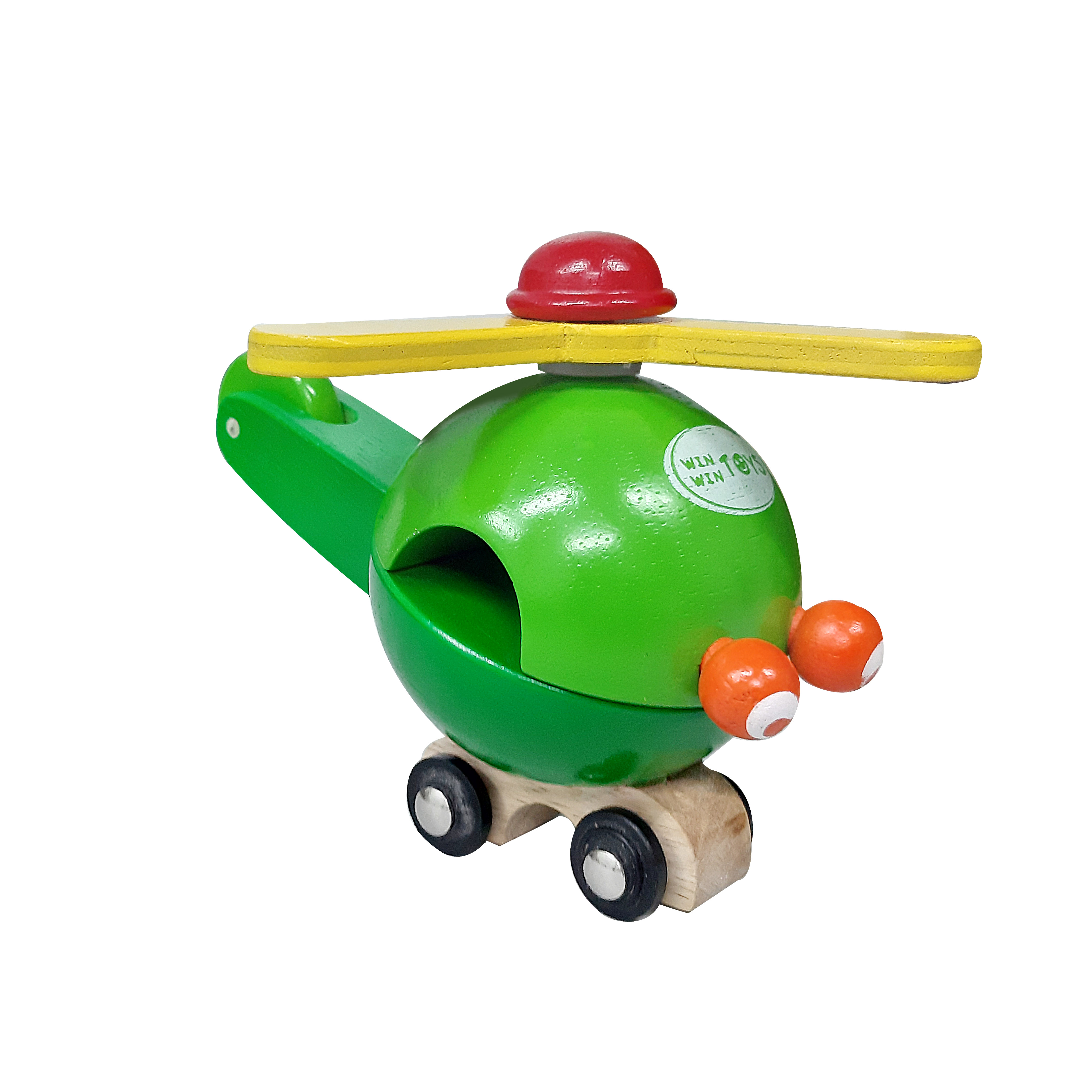 Mô hình xe đồ chơi, Trực thăng chuồn chuồn - Đồ chơi gỗ Winwintoys