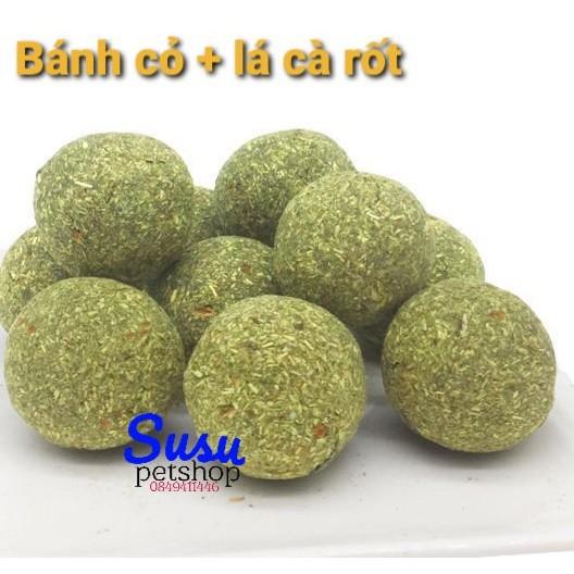 Bánh cỏ thảo mộc cho Thỏ, Bọ và Chinchilla, Hamster