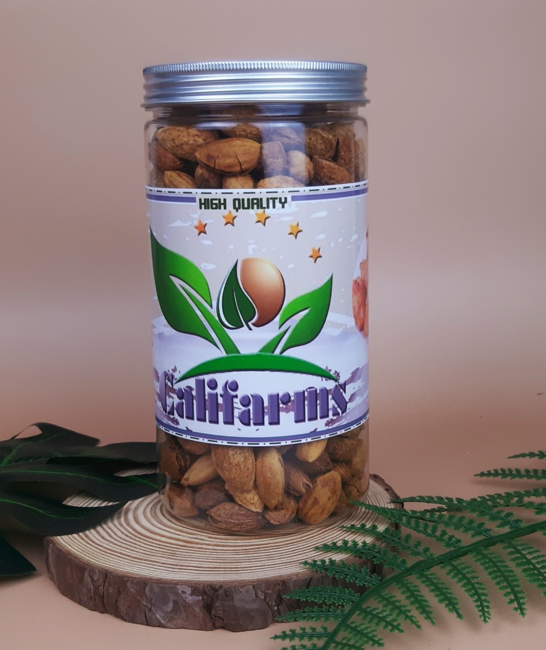 500gr Hạnh nhân rang bơ nhập khẩu Califarms