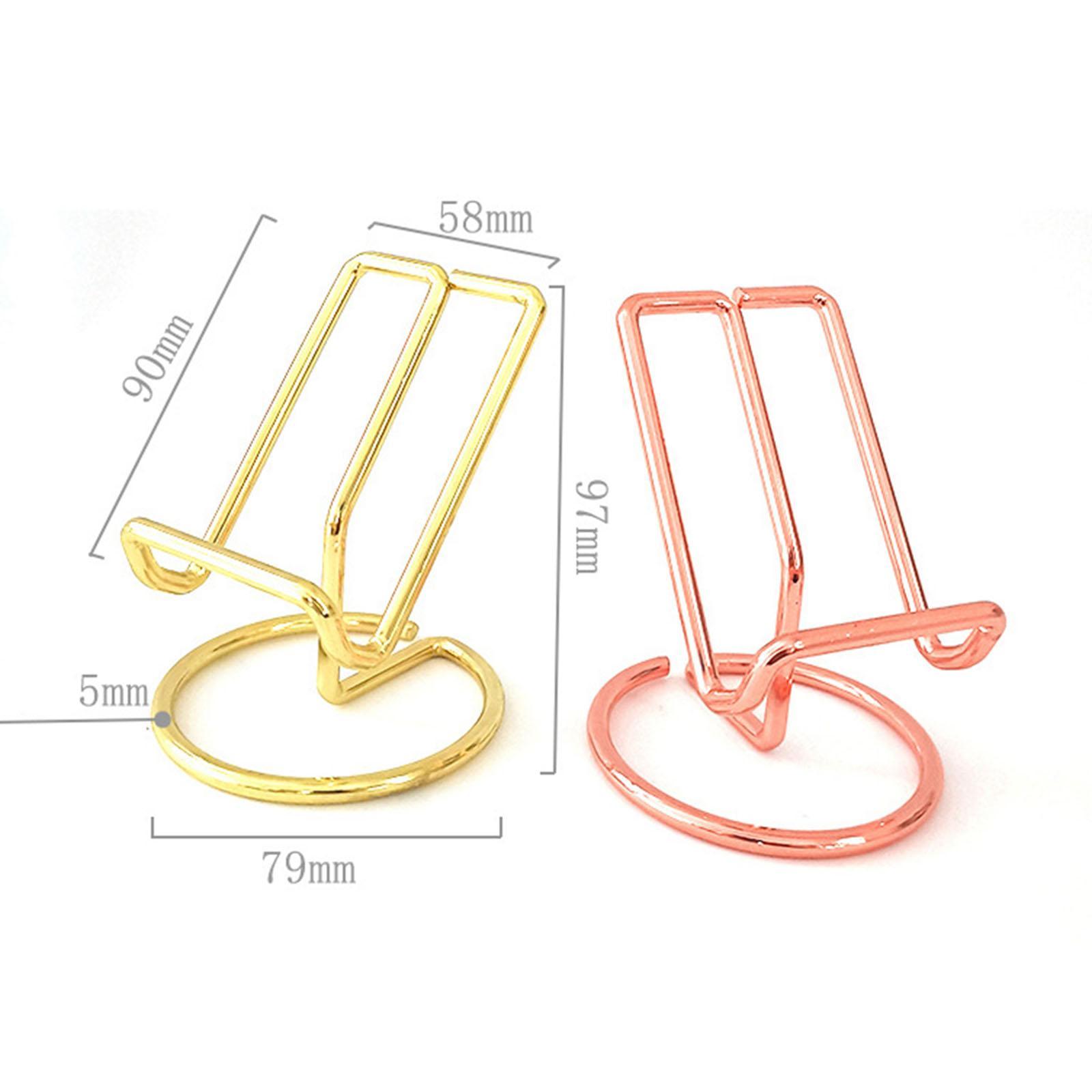 2Pcs Multifunction Mobile Phone Holder Reading Stands Card Holders Non Slip