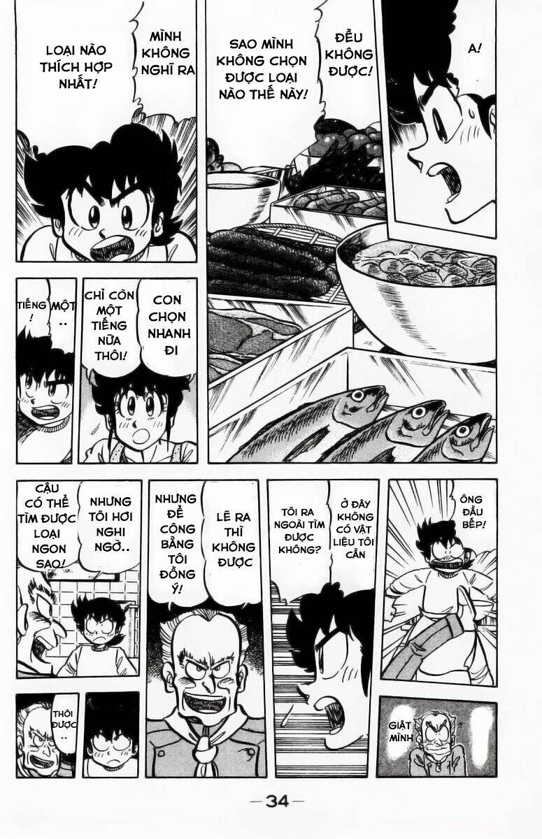 mister ajikko (siêu đầu bếp tí hon) chapter 55 13