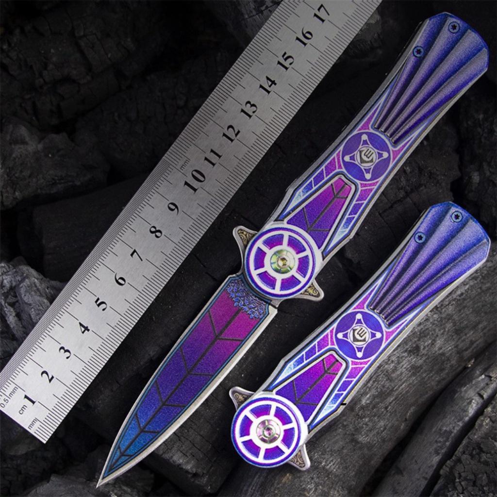 Dao phượt mini tích hợp con quay spinner