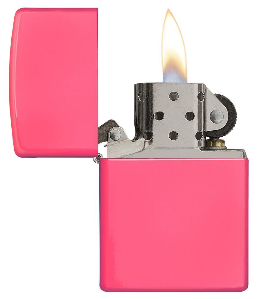 Bật Lửa Zippo Neon Pink Matte 28886