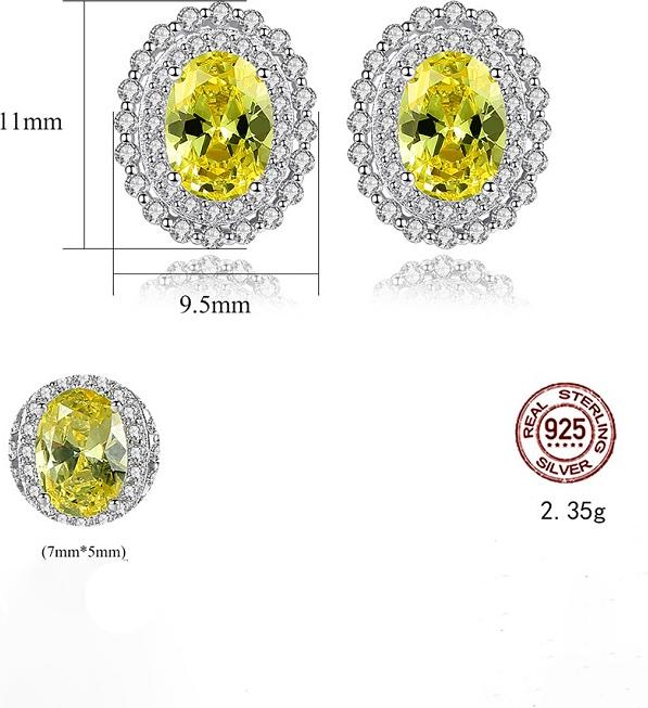 Bộ Trang Sức Nữ Bằng Bạc S925 Italy Đính Đá Cao Cấp BNT615 Bảo Ngọc Jewelry Có 3 Món [THIẾT KẾ ĐỘC QUYỀN]