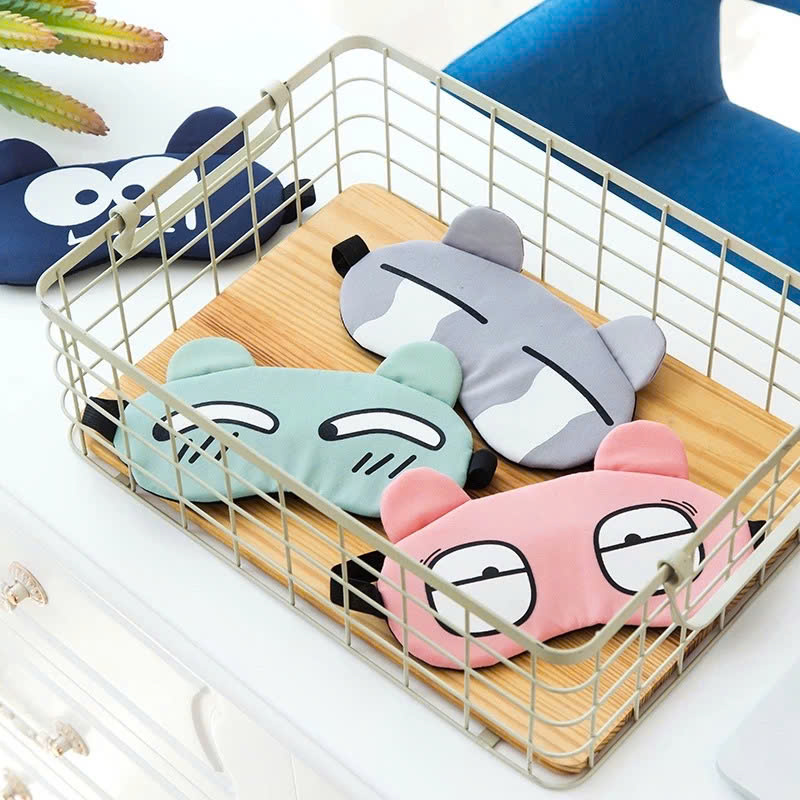 Tấm Che Bịt Mắt Có Túi Gel Làm Mát Giảm Căng Thẳng Kích thước 19x10 cm- Giao ngẫu nhiên