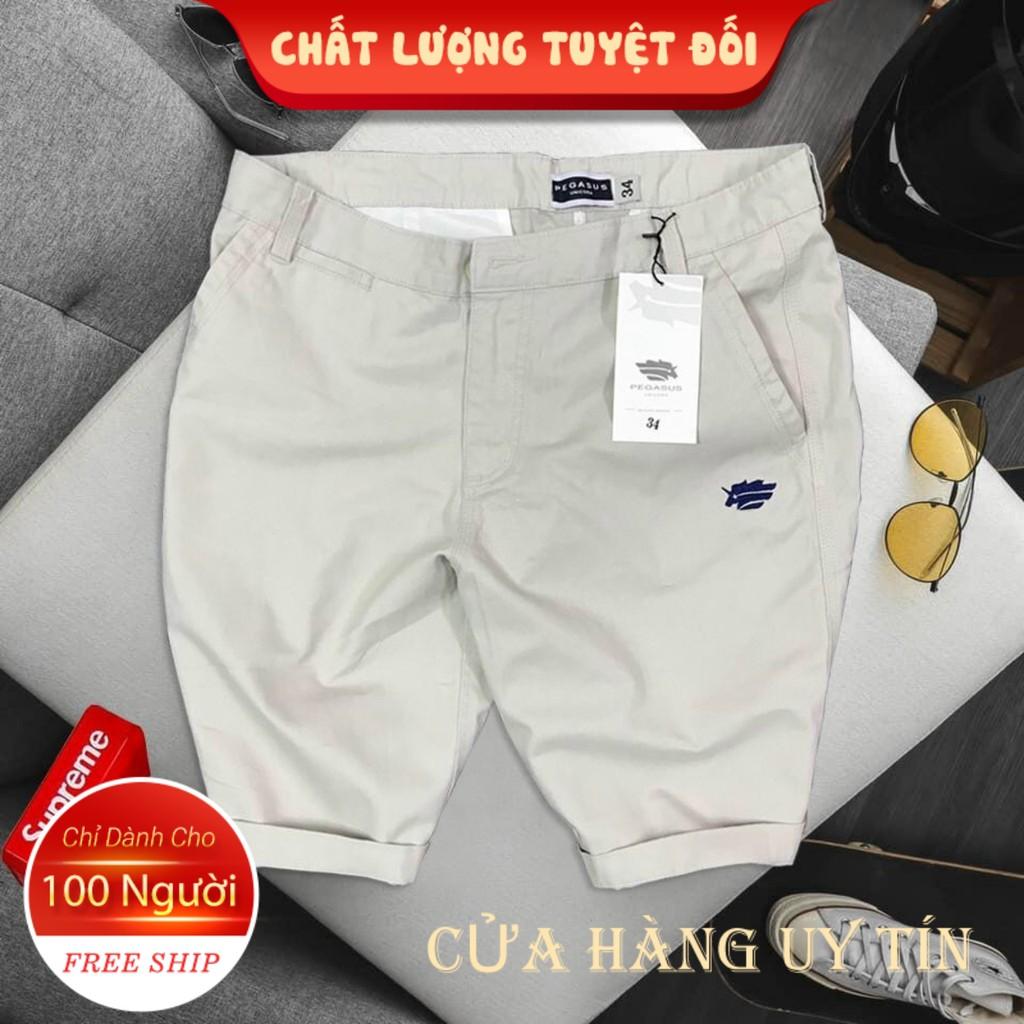 Quần short kaki nam cao cấp màu đen