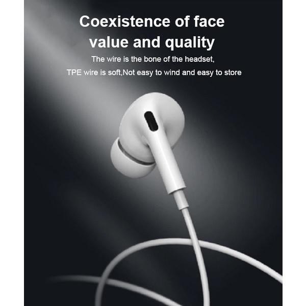 Tai Nghe Có Dây Loại C Kèm Mic Dành Cho iOS 11 Pro Max XS Max 8 7 SE