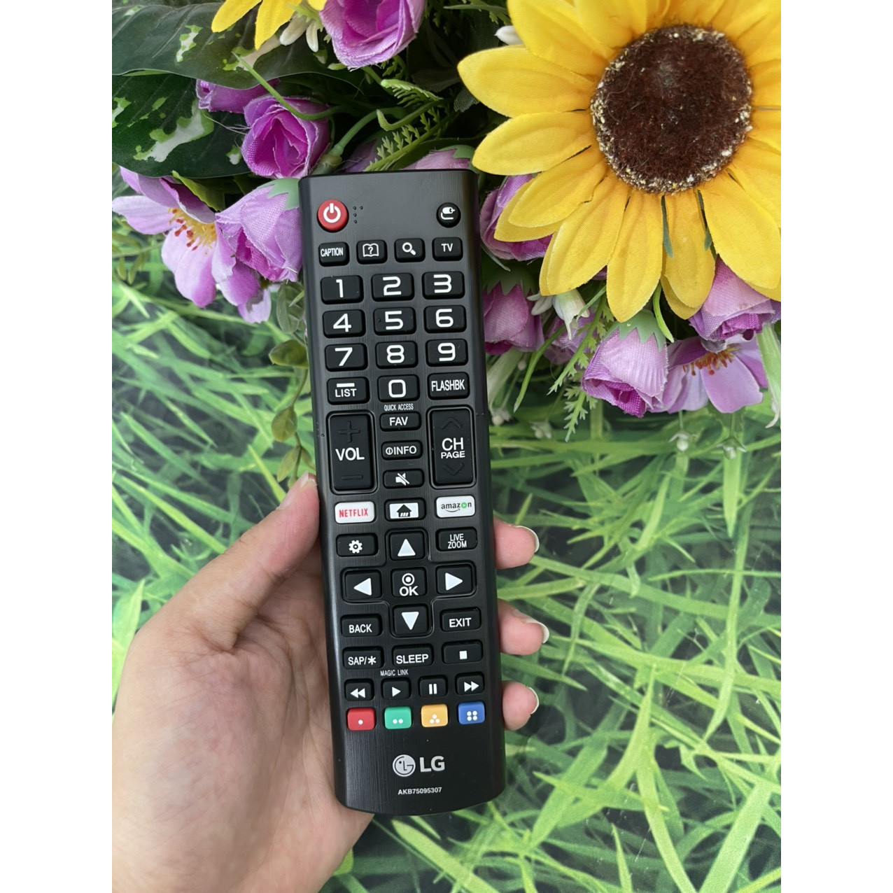 { CHÍNH HÃNG} Remote tivi AKB75095307 dành cho LG