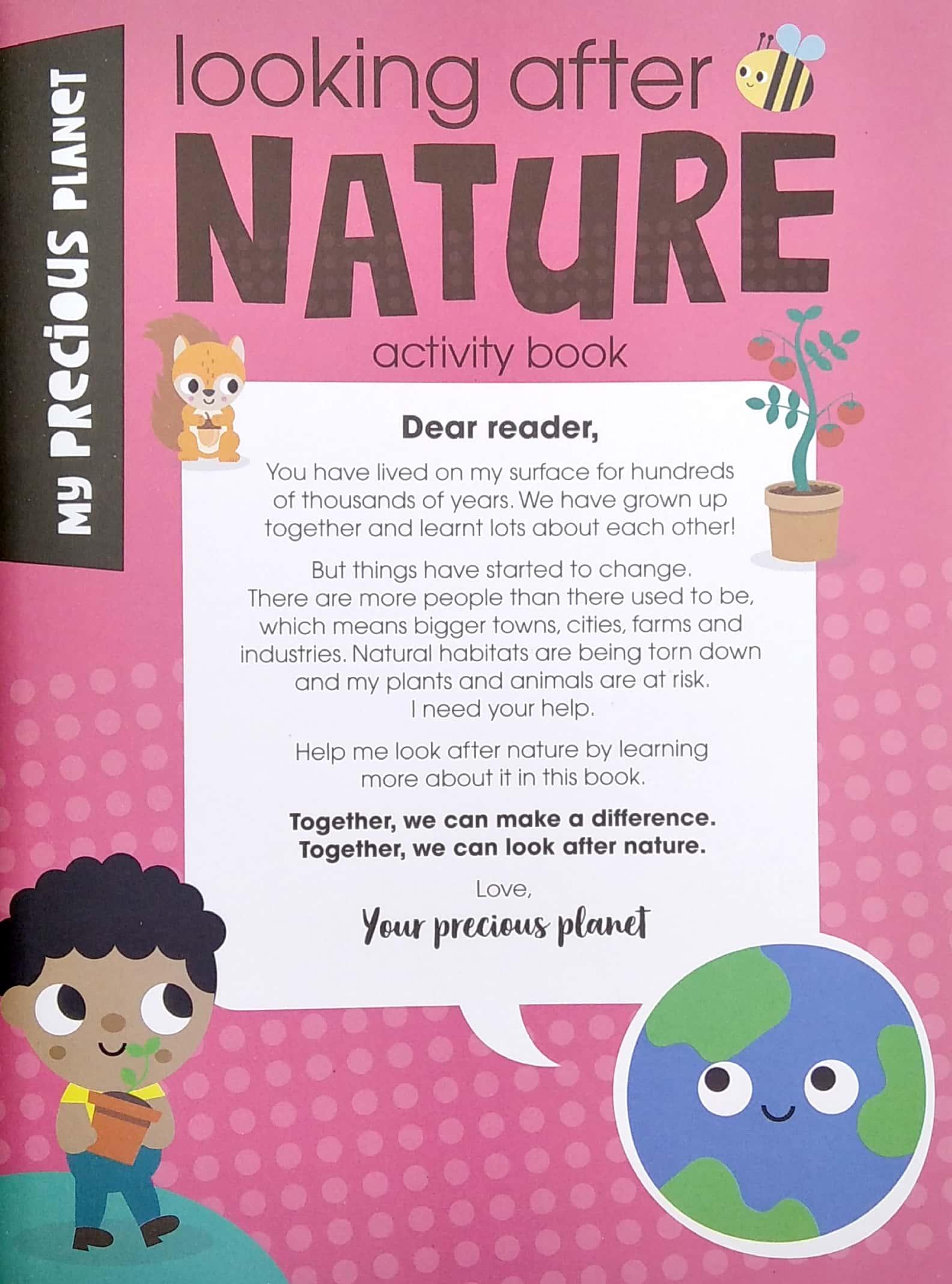 Hình ảnh My Precious Planet Looking After Nature Activity Book