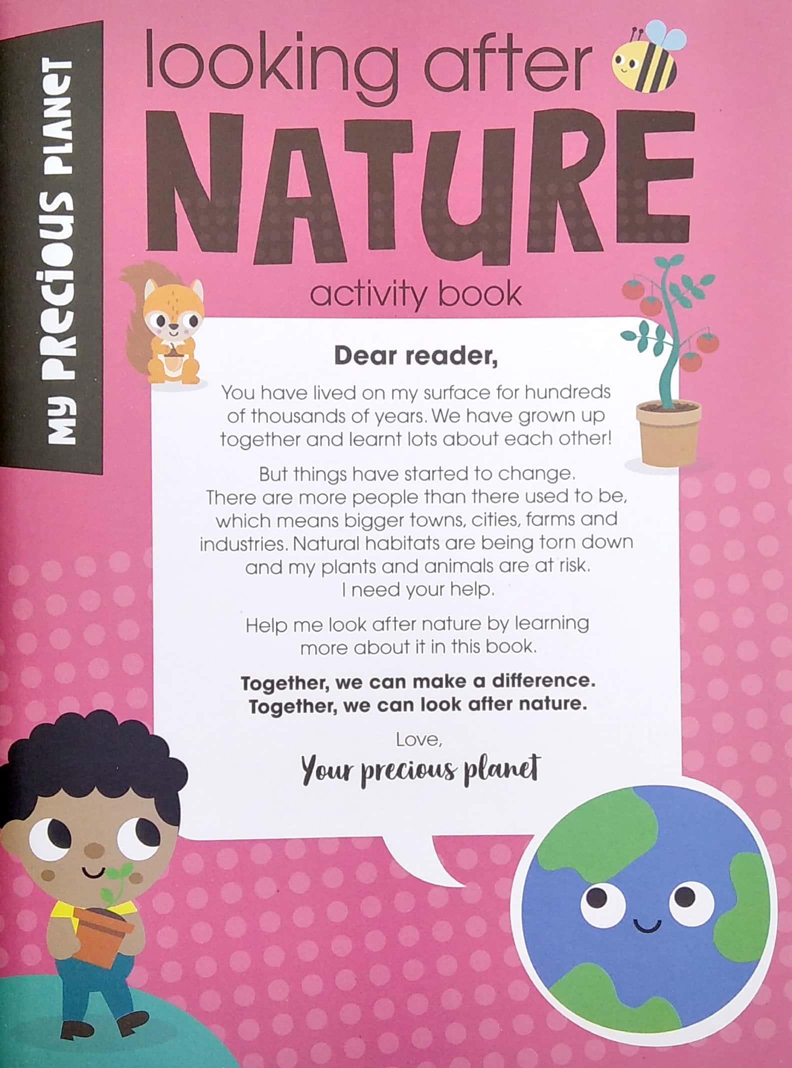 My Precious Planet Looking After Nature Activity Book