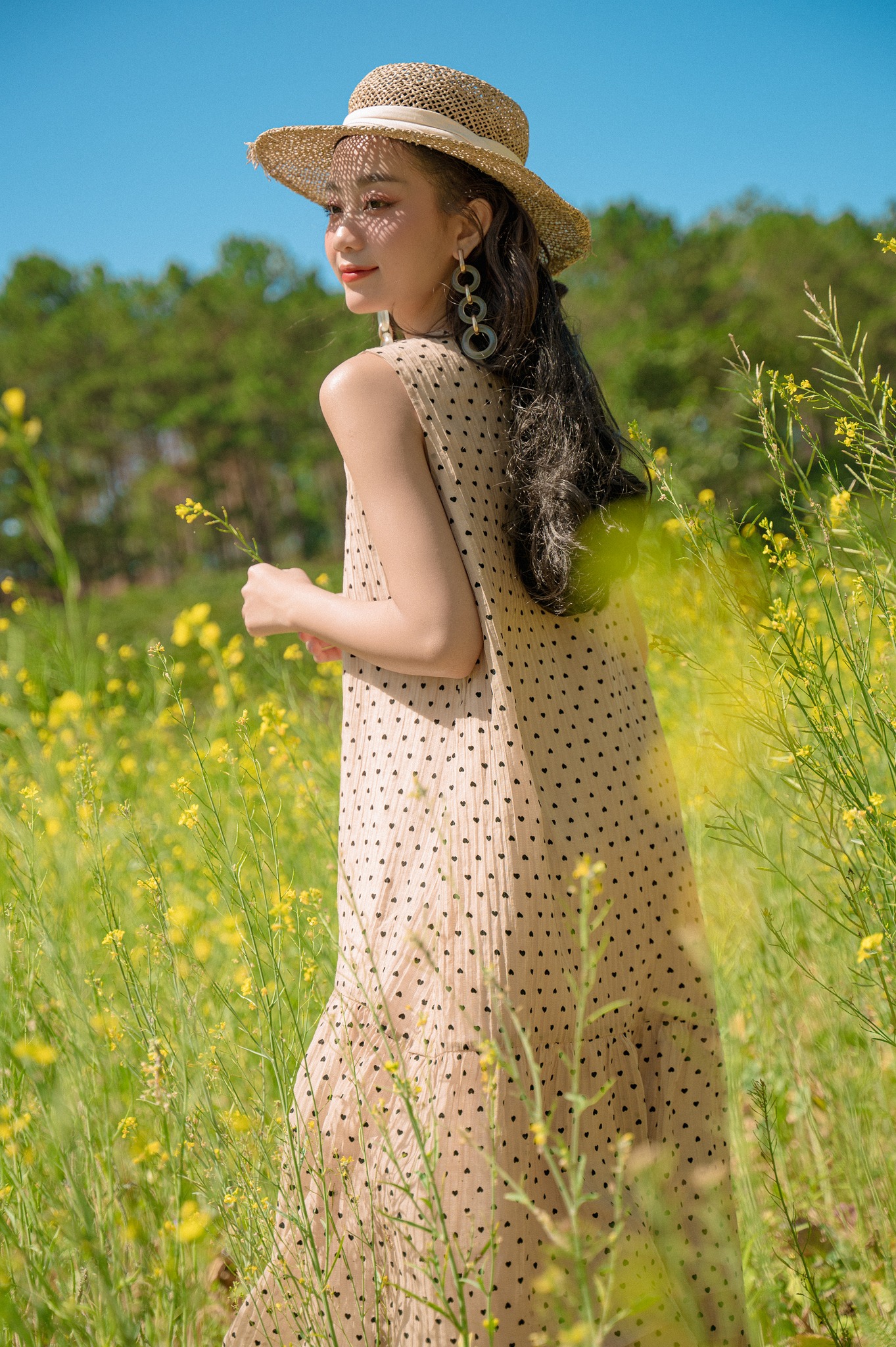 OLV - Đầm Dot Loose Dress