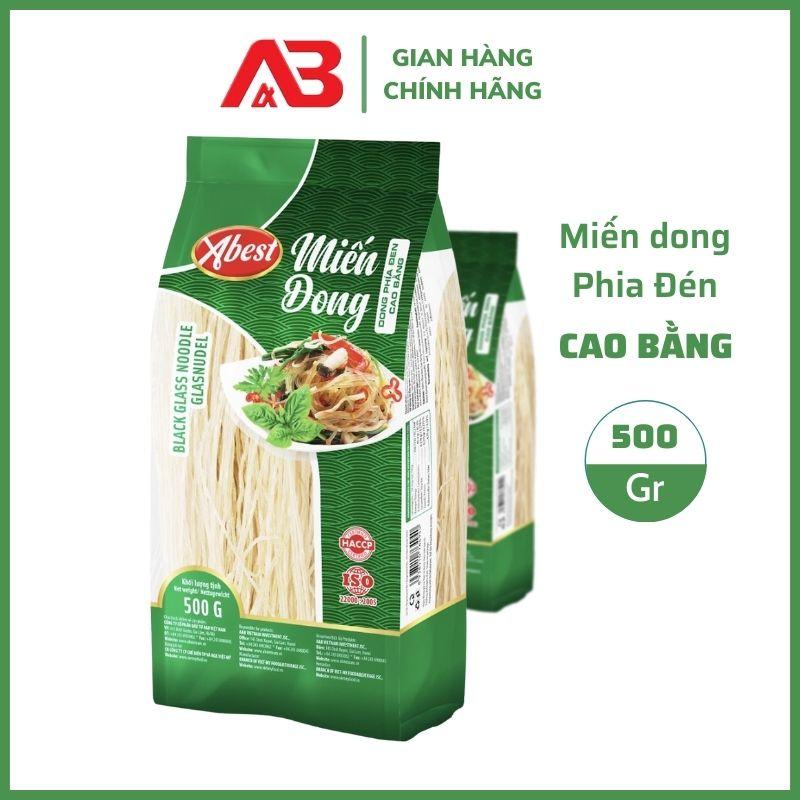 Thùng 30 Gói Miến Dong Phia Đén Abest 500G/Gói/Làm từ Củ Dong Riềng Đỏ Cao Bằng/Không Chất Bảo Quản