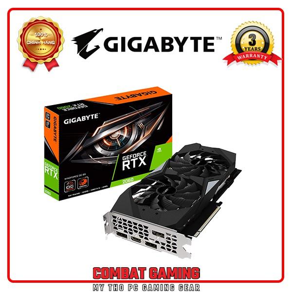 VGA GIGABYTE RTX 2060 6GB WINDFORCE - Hàng Chính Hãng