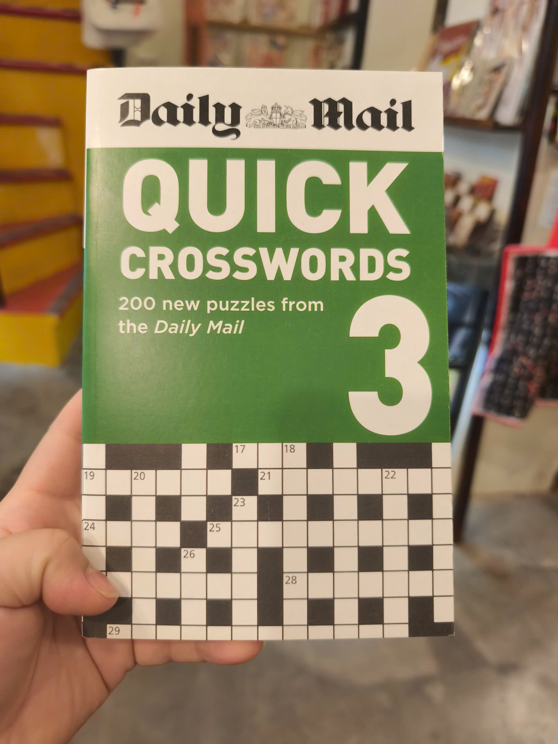 Sách - Quick Crosswords 3 | Games / Ngoại văn Nhập khẩu UK / Trò chơi ô chữ giải trí