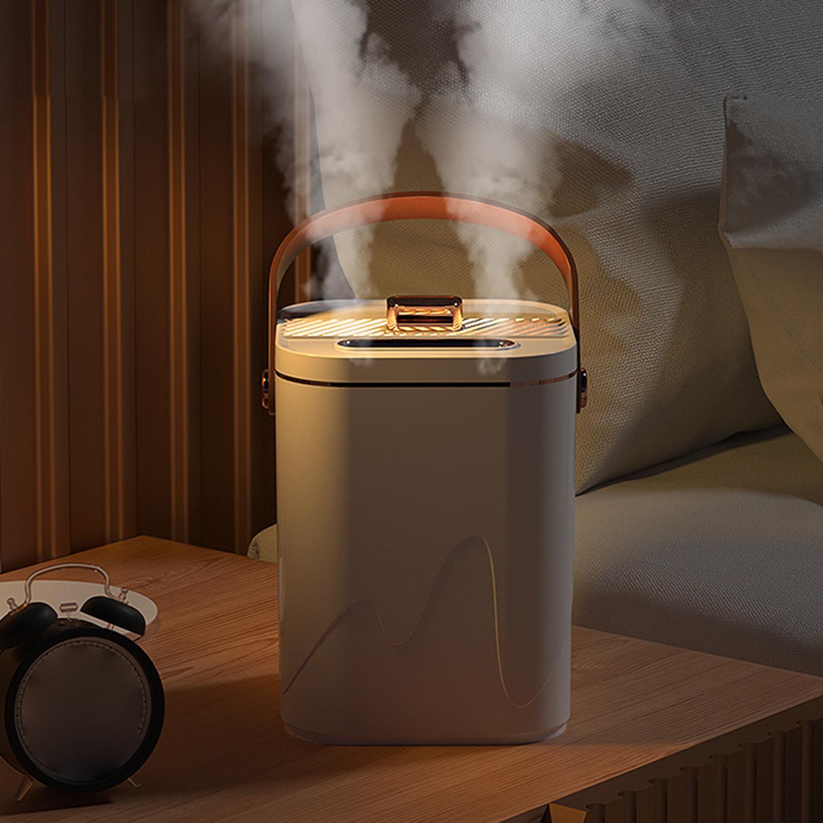 Travel Portable Air Humidifier 1800ml Water Tank with Colorful Light Low Noise Diffuser USB for Desktop Bedroom Hotel Home Nursery