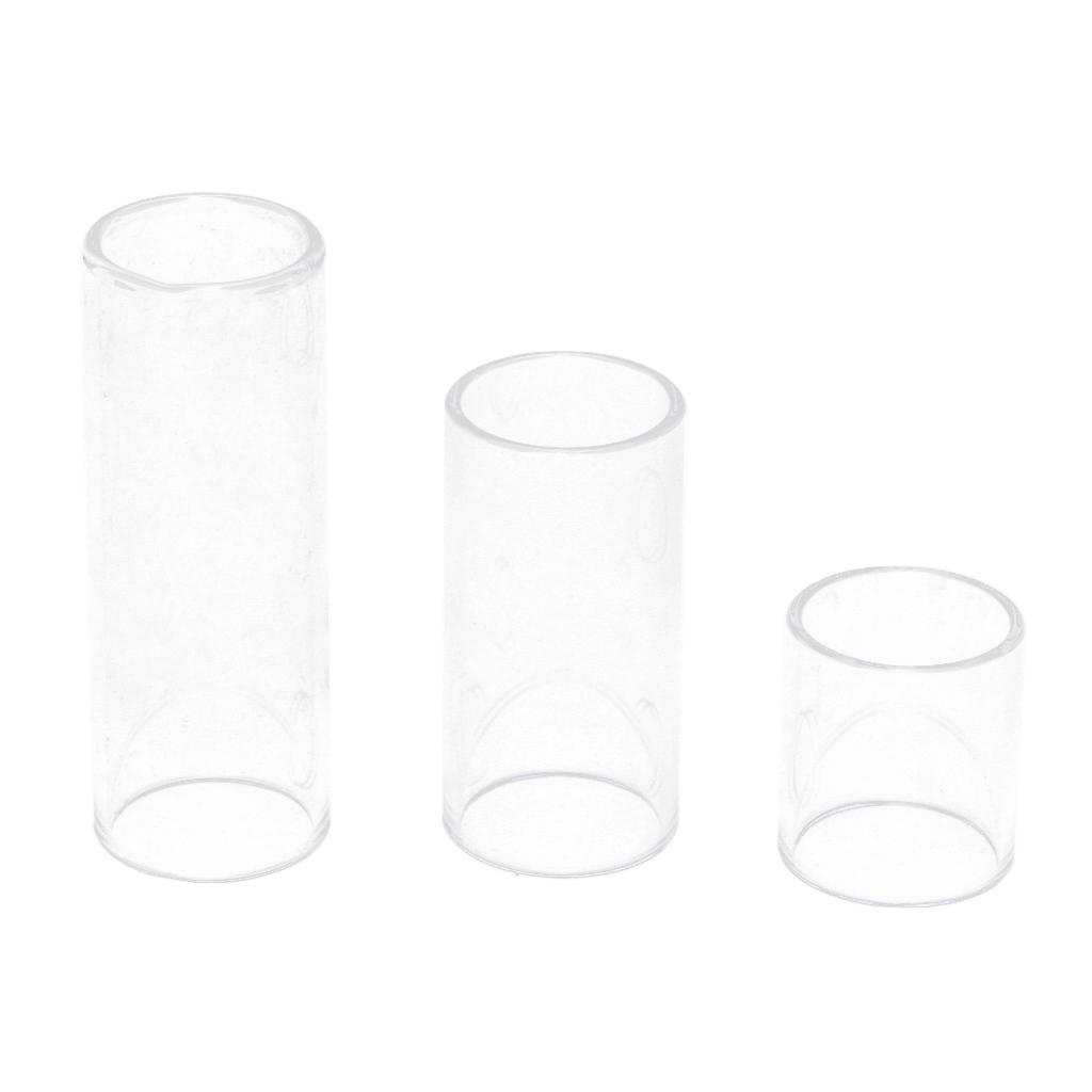 Sunnimix 1 Bộ Đàn Guitar Bảo Vệ Ngón Tay Trượt Trượt Kính Cầu Trượt Cho Phần Guitar