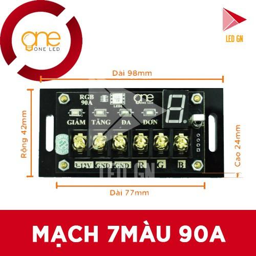 Mạch LED 7 Màu RGB 90A - OneLED