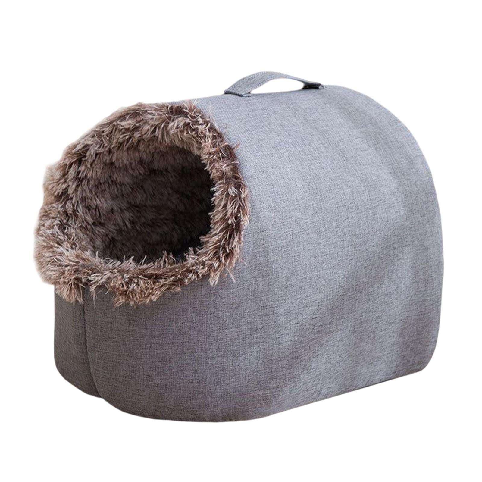 Pet Cat House Nest Small Dog Bed for Indoor Outdoor Puppy Kennel Kitten Cave