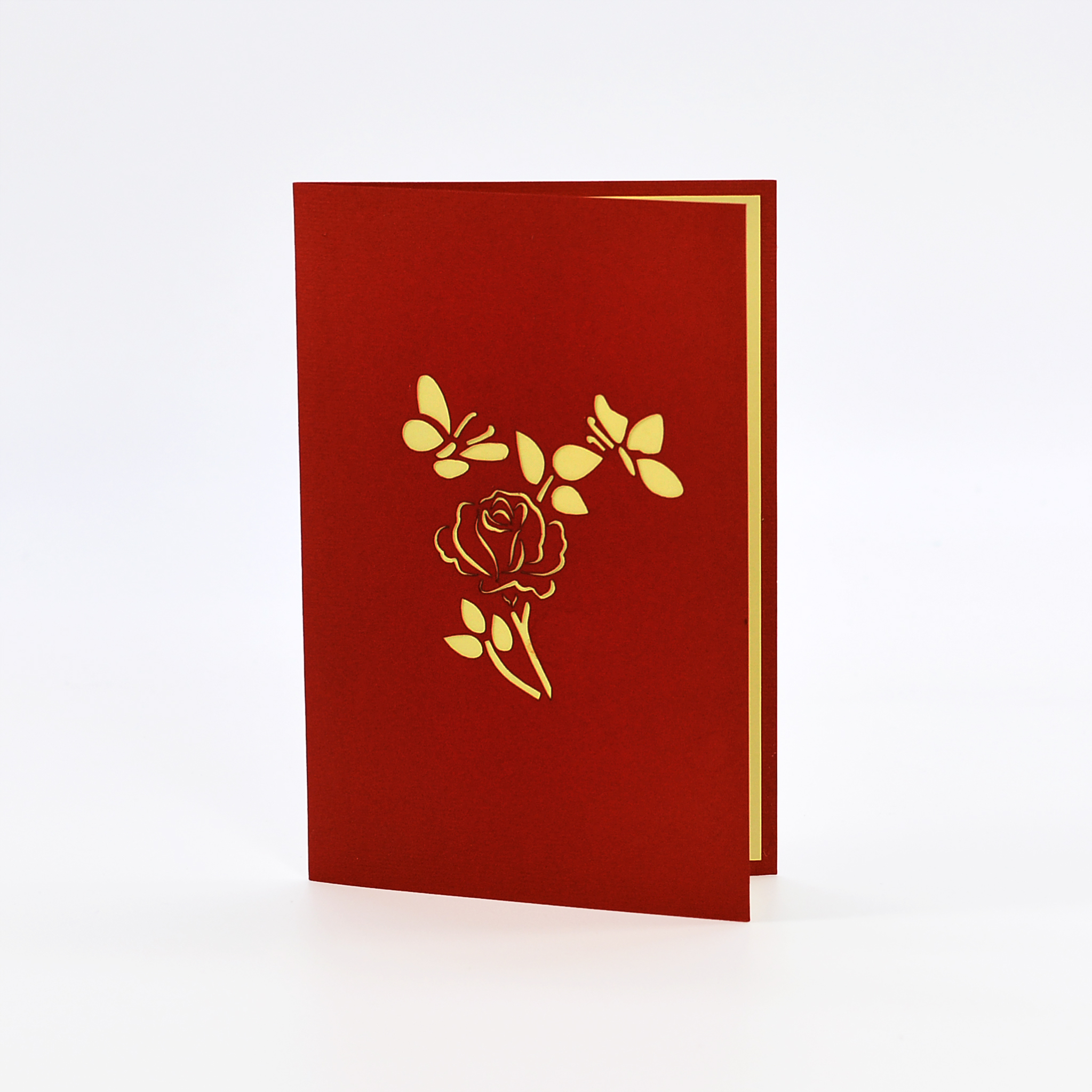 Thiệp nổi Đôi bướm màu sắc size 10x15cm AN025