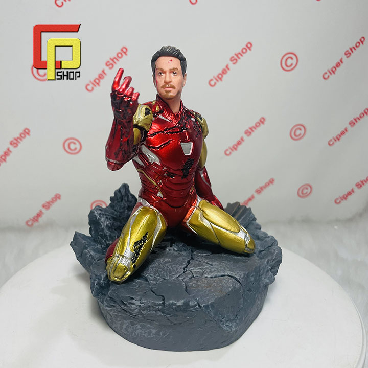 Mô hình Người Sắt End Game - Figure Iron Man siêu anh hùng