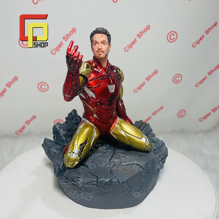 Mô hình Người Sắt End Game - Figure Iron Man Avengers
