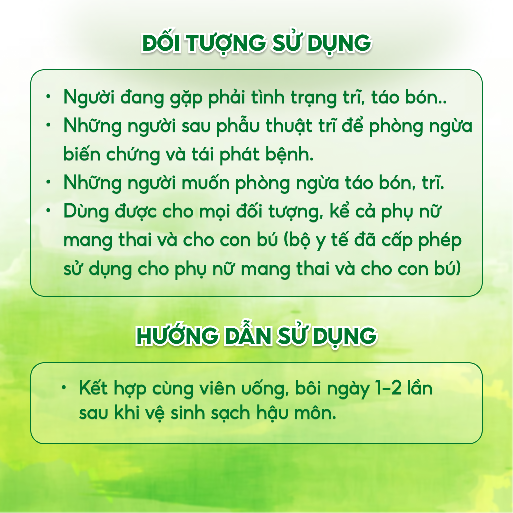 An Trĩ Vương Gel Cải Thiện Trĩ Nội, Trĩ Ngoại, Táo Bón, Nứt Kẽ Hậu Môn 20g/Tuýp