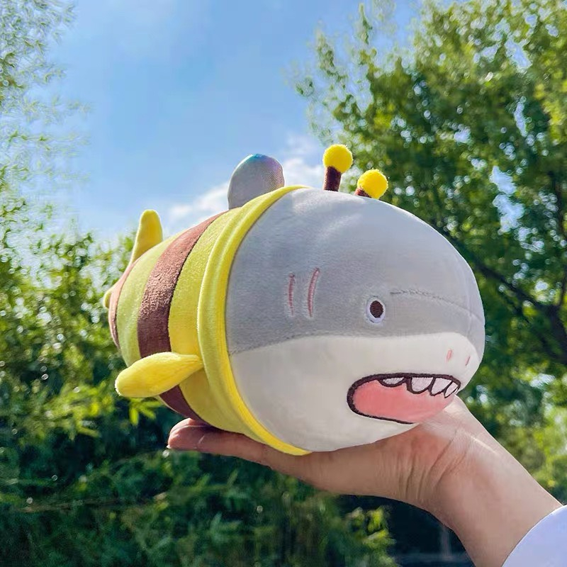 Gấu Bông Cá mập Cosplay Ong - Shark Bee Cao Cấp