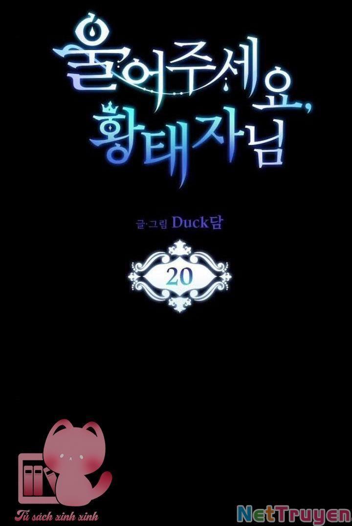 xin hãy cứ khóc, thái tử chapter 20 11