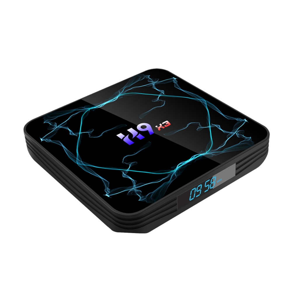 Hỗ trợ phát WiFi Media Player - US Plug - 64G H9X3 TV Box S905X3 Quad-core 64-bit Chipset CPU Cortex-A55 Android 9.0 TV Set Top 8K HD 2.4 / 5G