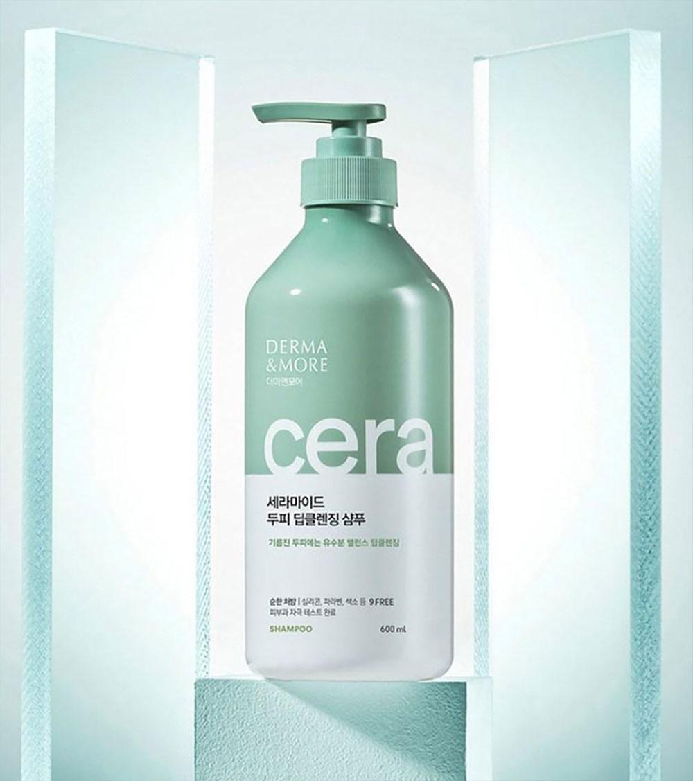 Dầu Gội Derma & More Ceramide Làm Sạch Sâu 600ml