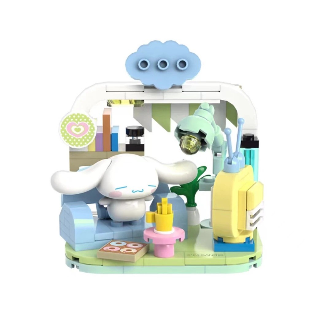 Đồ chơi - KEEPPLAY -  20849 Bộ đồ chơi xếp hình mô hình Sanrio chơi vui vẻ ở nhà - lẻ mẫu ngẫu nhiên