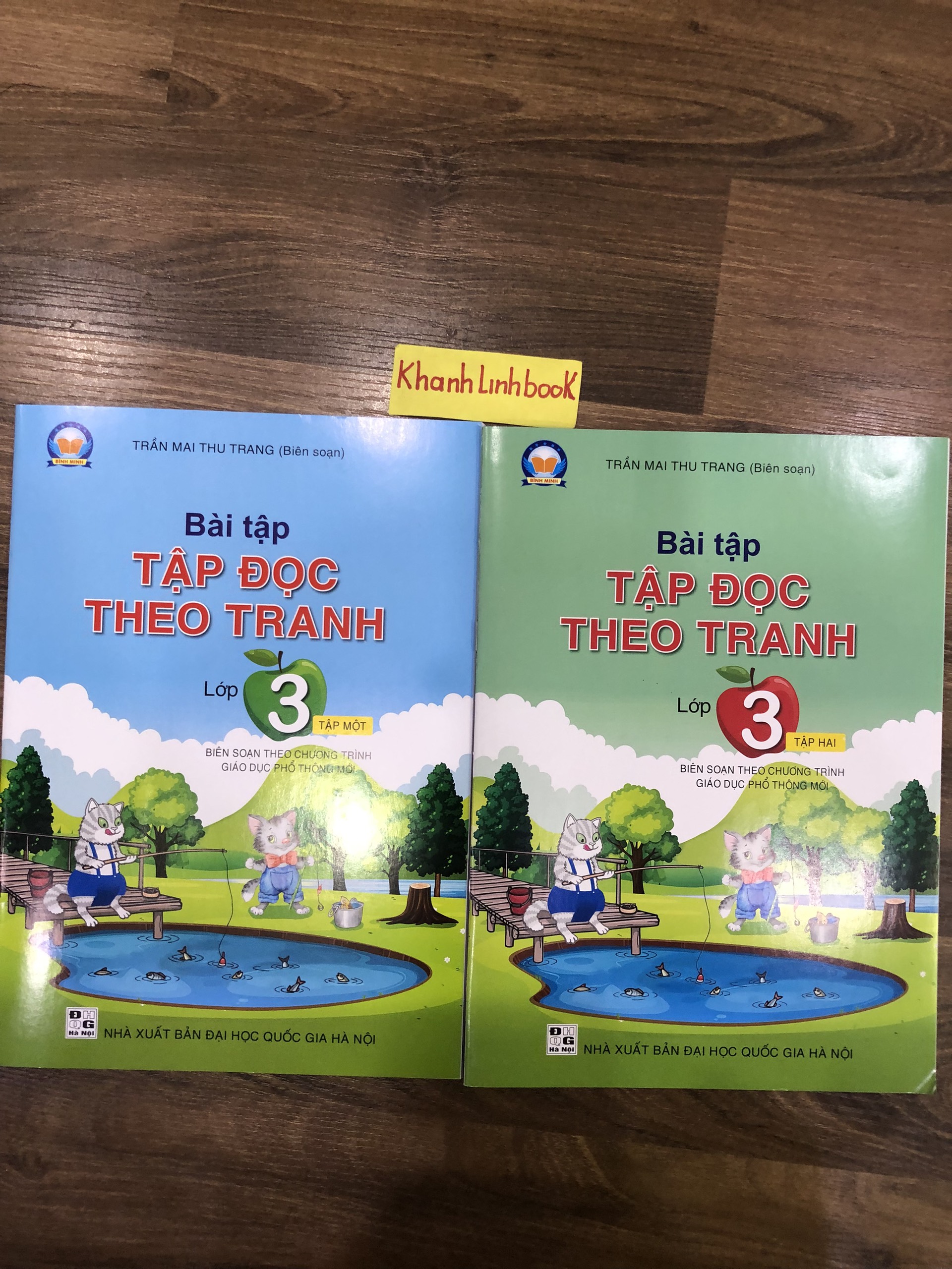 Sách Combo Bài tập tập đọc theo tranh lớp 3 tập 1 + 2