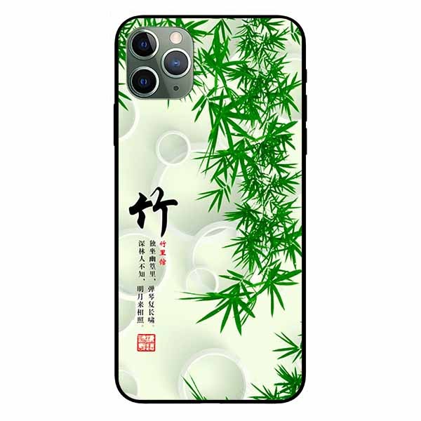 Ốp lưng in cho Iphone 11 Promax    Tranh Nền Tre