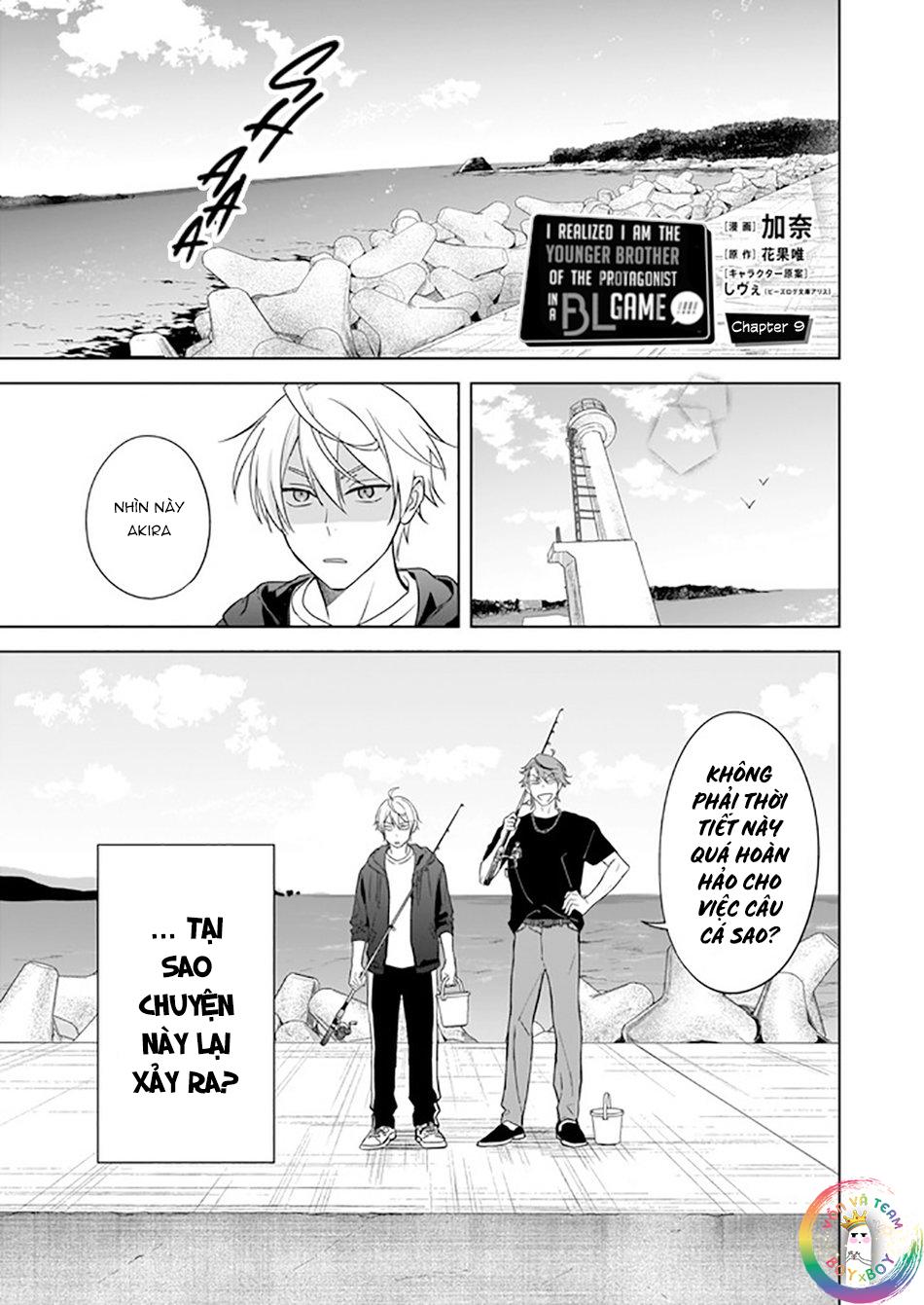 tôi nhận ra mình là em trai của nhân vật chính game bl chapter 9 1