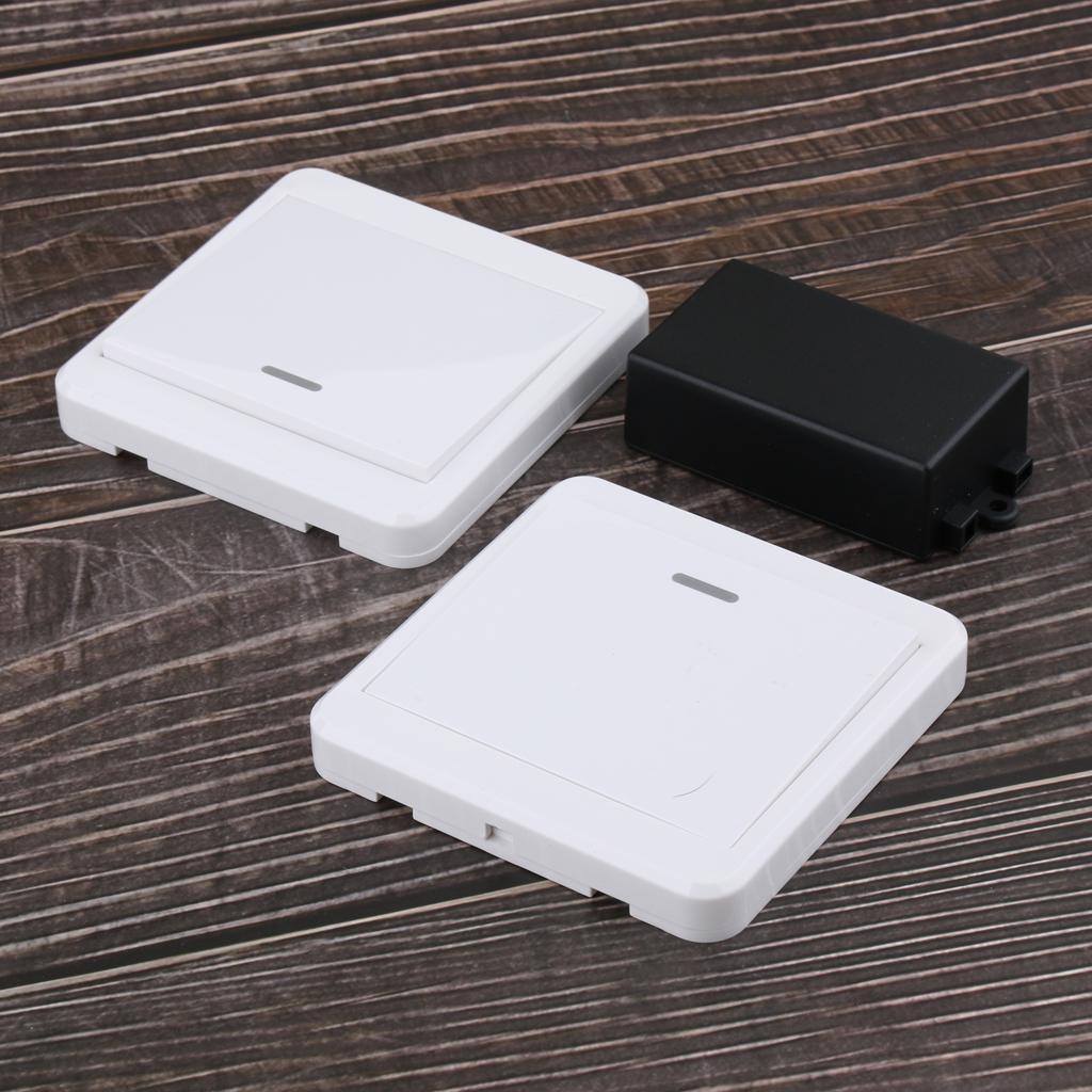 2Pcs AC 85-250V 1 CH Remote Control Switch Home Light Lamp Controller 433MHz