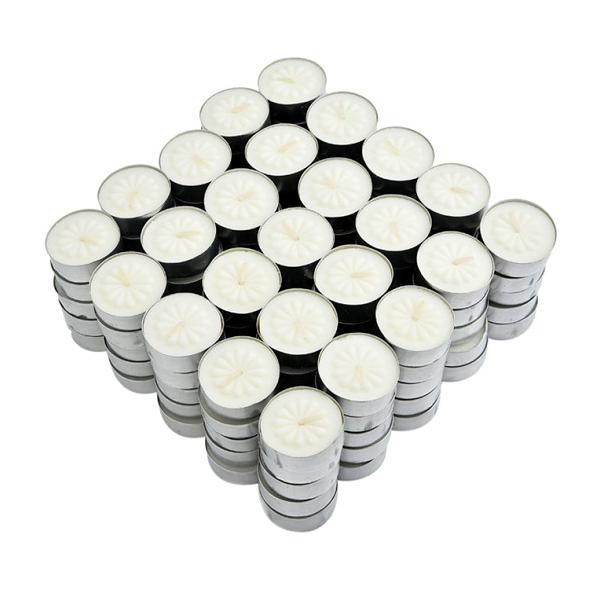 Hộp 100 Nến Tealight Không Khói Mỗi Nến Đốt 4 Giờ