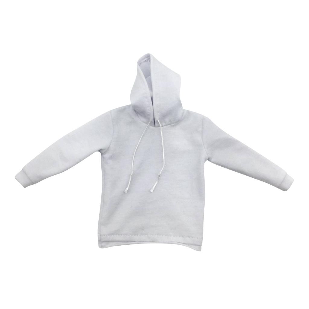 1/6 Quy Mô Nam Hoodie Nỉ cho Rồng Đồ Chơi Hot 12 ''Hình Hành Động Trắng